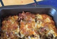 LOW-CARB BACON CHEESEBURGER CASSEROLE