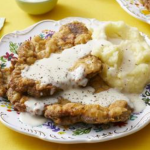 Ladd Lovers This Chicken Fried Steak Served With Mashed Potatoes