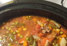 VEGETABLE BEEF SOUP