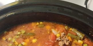 VEGETABLE BEEF SOUP