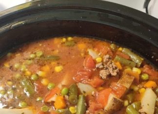 VEGETABLE BEEF SOUP