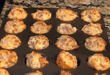 CRISPY HASHBROWN SAUSAGE BITES