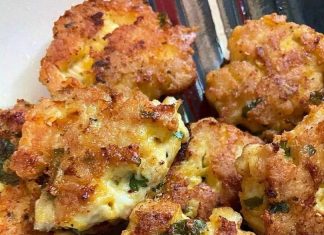 CHEESY CHICKEN FRITTERS
