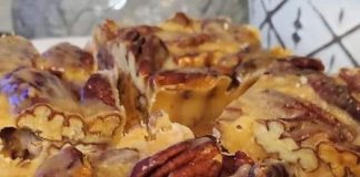 CARAMEL PECAN DREAM BARS