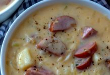 KIELBASA SOUP WITH POTATOES