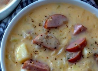 KIELBASA SOUP WITH POTATOES