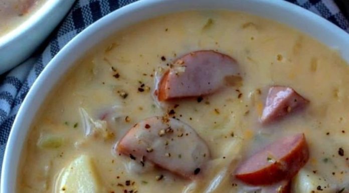 KIELBASA SOUP WITH POTATOES