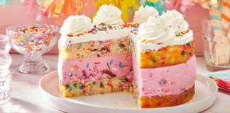 Birthday Ice Cream Cake