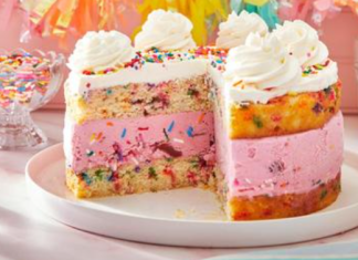 Birthday Ice Cream Cake