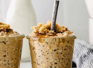 Brown Sugar Shaken Espresso Overnight Oats