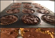 PEANUT BUTTER RICE KRISPIES TREATS