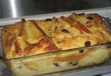 BREAD AND BUTTER PUDDING