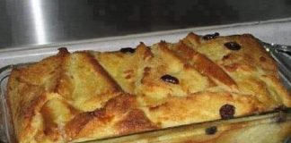 BREAD AND BUTTER PUDDING