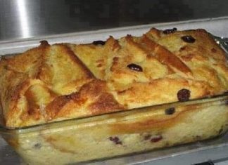 BREAD AND BUTTER PUDDING