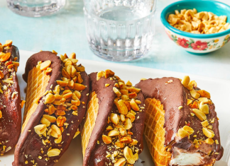 Homemade Choco Tacos