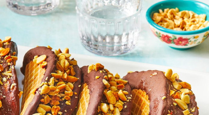 Homemade Choco Tacos