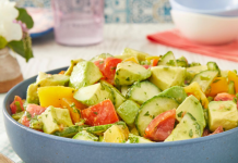You Want Seconds Of This Creamy,Crunchy Avocado Salad