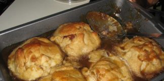 OLD FASHIONED APPLE DUMPLINGS