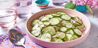 Cool Cucumber Salad Holds Up To The Summer Heat