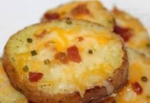 SLICED BAKED POTATOES