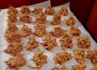 NO BAKE PEANUT BUTTER HAYSTACKS