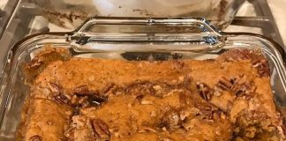 PUMPKIN PECAN COBBLER