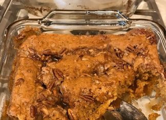 PUMPKIN PECAN COBBLER