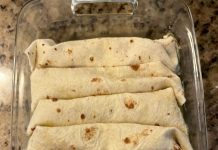 SPINACH AND CHEESE ENCHILADAS