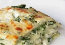 Top CHICKEN ALFREDO LASAGNA
