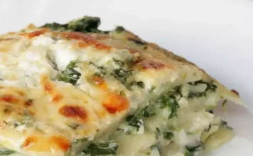 Top CHICKEN ALFREDO LASAGNA