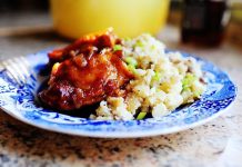Peach-Whiskey Barbecue Chicken