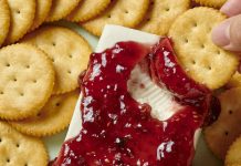 Raspberry Pepper Jelly Cream Cheese Dip Recipe