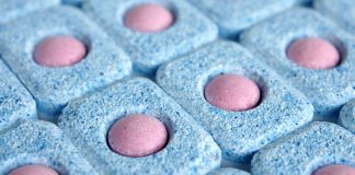 Put 1 dishwasher tab in the shower, why bother trying