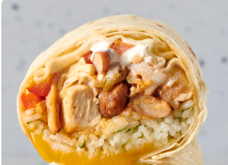 The Perfect Chicken Burrito
