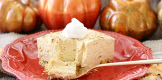 SKINNY PUMPKIN CHEESECAKE