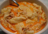 hungarian chicken paprikash (chicken and dumplings)