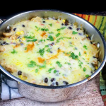 southwestern chicken & rice skillet
