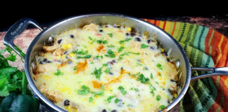 southwestern chicken & rice skillet