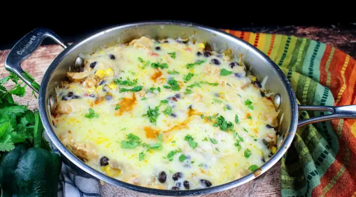 southwestern chicken & rice skillet
