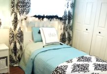 Mother divides daughters’ bedrooms into two different spaces without rebuilding walls