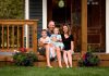 Father builds beautiful two-story playhouse for his children
