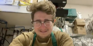 Starbucks Employee Breaks Down Crying After Being Scheduled To Work 8 Hours