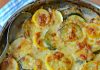ZUCCHINI GRATIN WITH YELLOW SQUASH