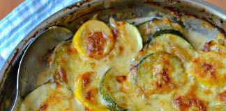 ZUCCHINI GRATIN WITH YELLOW SQUASH