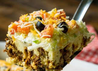 Cheesy Taco Casserole