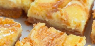 Scrumptious Blender-Made Cinnamon Roll Cheesecake Bars