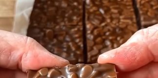 No Bake Homemade Crunch Bars