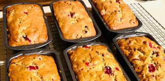 Cream Cheese Cranberry Loaf