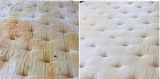 How To Get Disgusting Yellow Stains Out Of Your Mattress