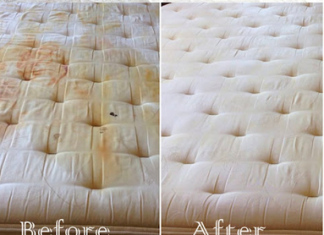 How To Get Disgusting Yellow Stains Out Of Your Mattress